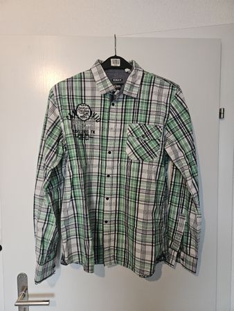 Camp David Hemd Langarm Regular Fit M/L