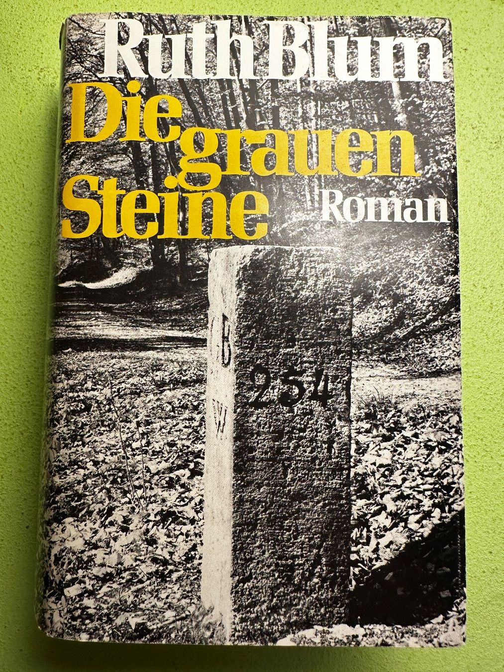 Libri: Ruth Blum: Die grauen Steine. – Usato da Zürich venduto da allp