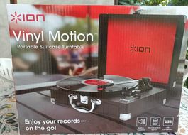 ION Vinyl Motion Portable Suitcase Turntable
