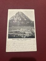 Glarus gegen den Vorderglärnisch 1901