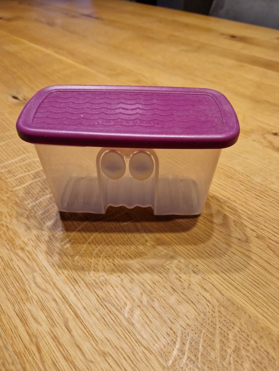 TUPPERWARE B61 Boîte VentilOfrais 4,4 L bleu + B62 VentilOfrais 1,8 L