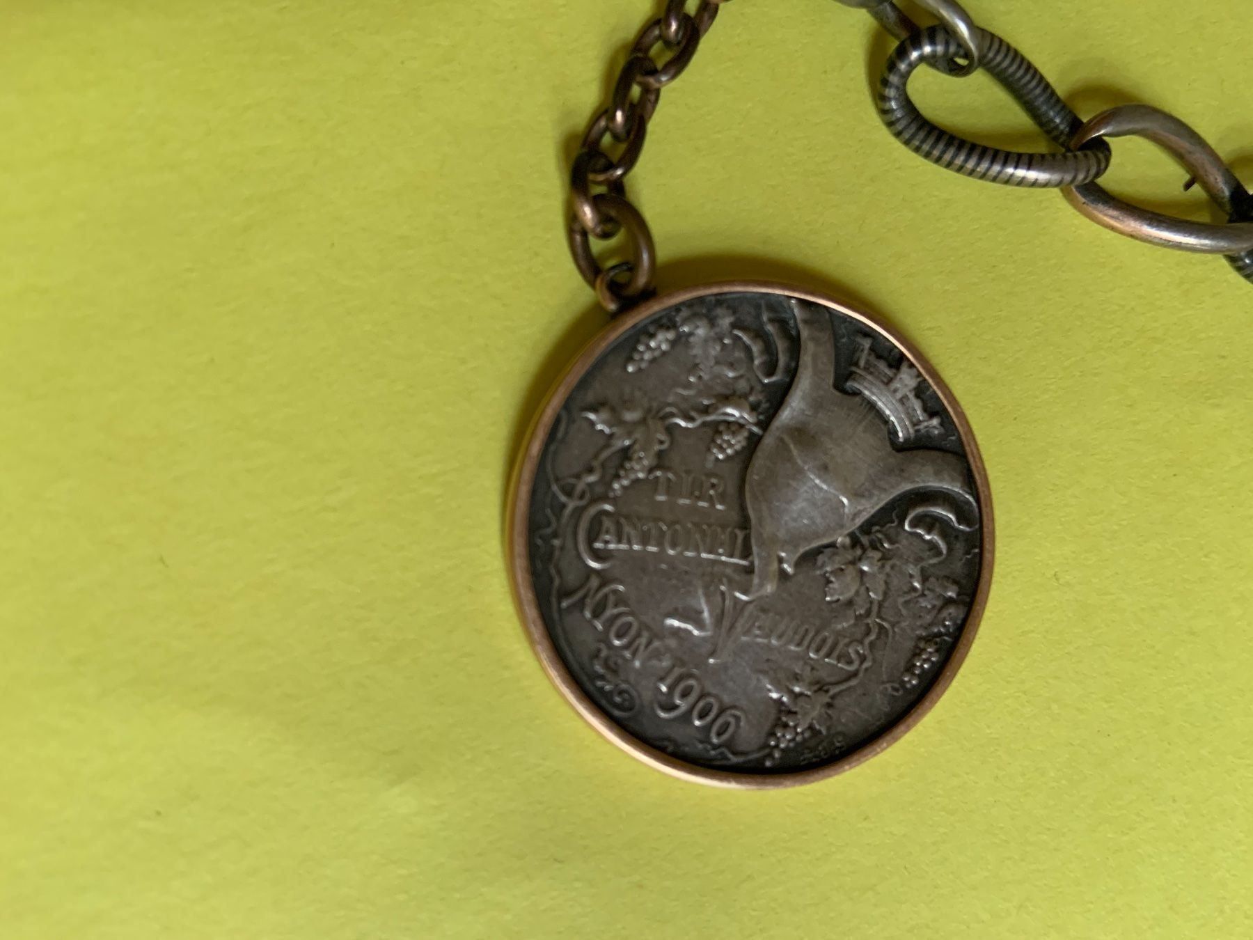 Uhren: Taschenuhrkette mit Goldfassung – Gebraucht aus Dittingen von Bijoubelle 5
