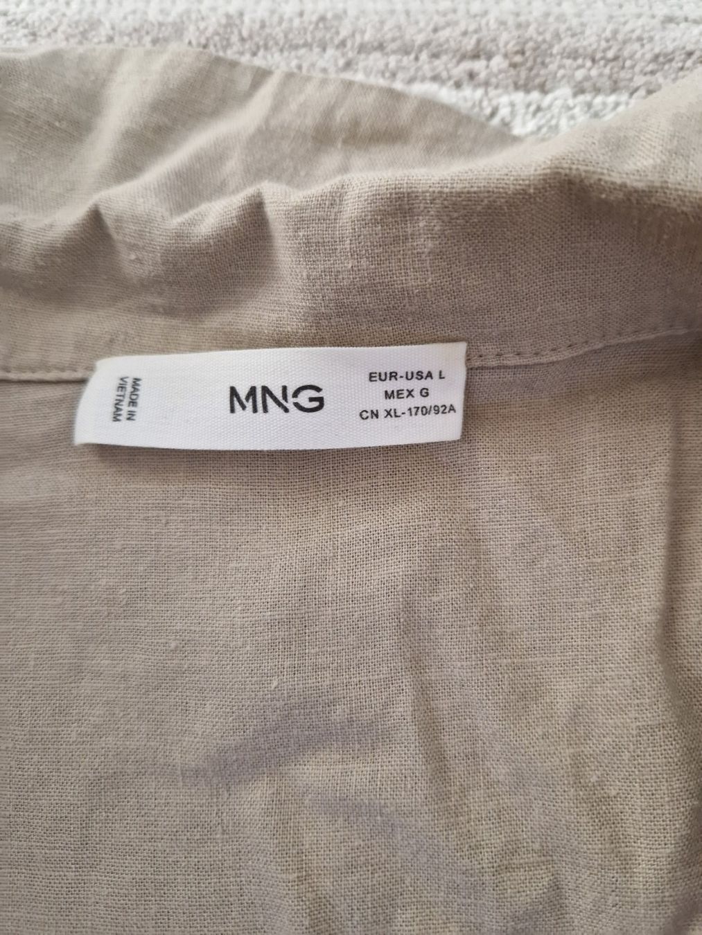 Mango Jumpsuits: Mango Leichter Sommerjumpsuit Gr. L Sand/Beige – Gebraucht aus Erlinsbach SO von ULIKH 3