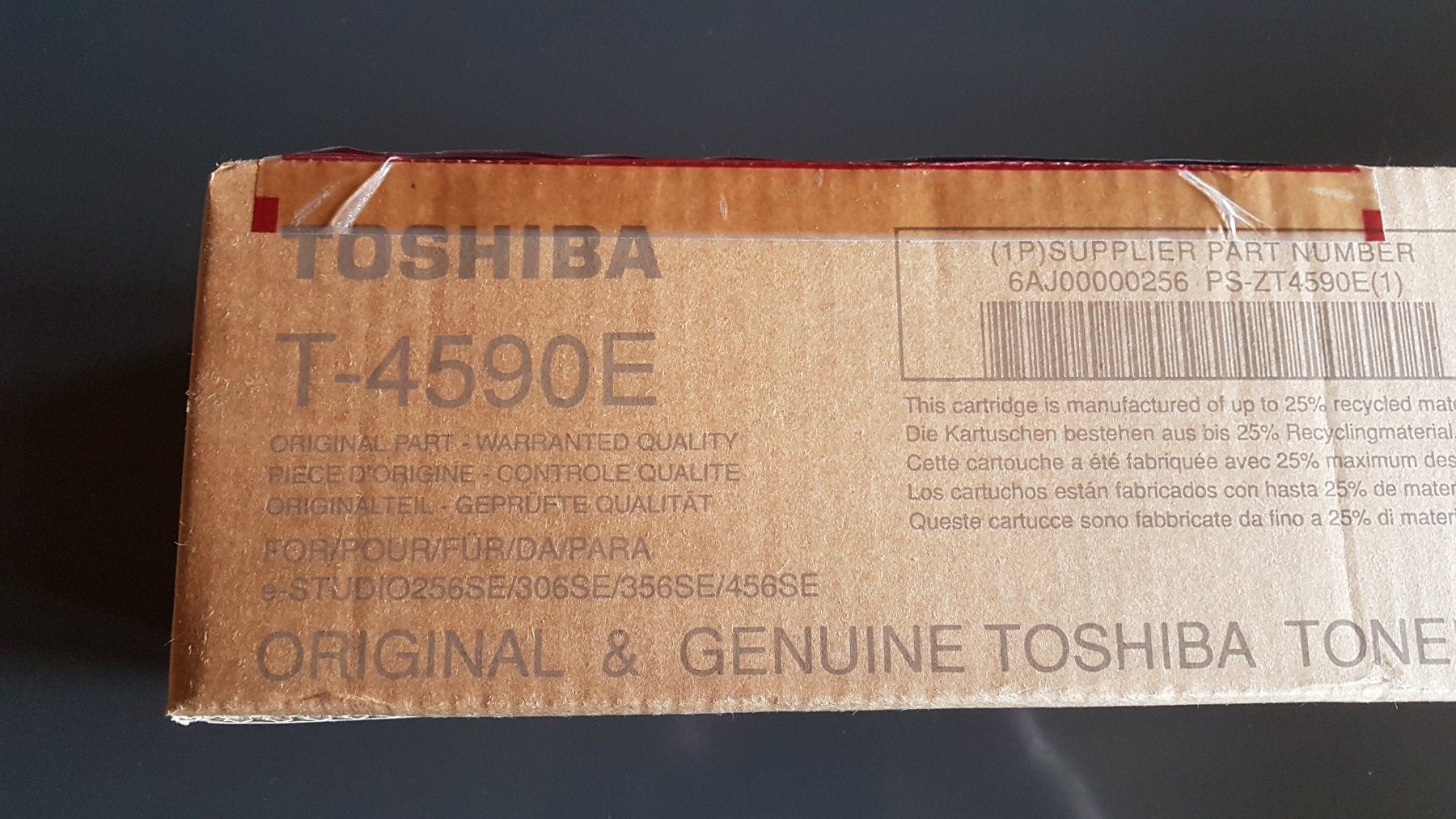 Hewlett Packard Druckerpatronen & Toner: Laserdrucker Toner THOSHIBA T-4590E SCHWARZ – Neu und originalverpackt aus Goldiwil (Thun) von Carlo77 1