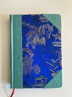 Notizbuch / Diary mit Stoffeinband  * Asia China Shanghai