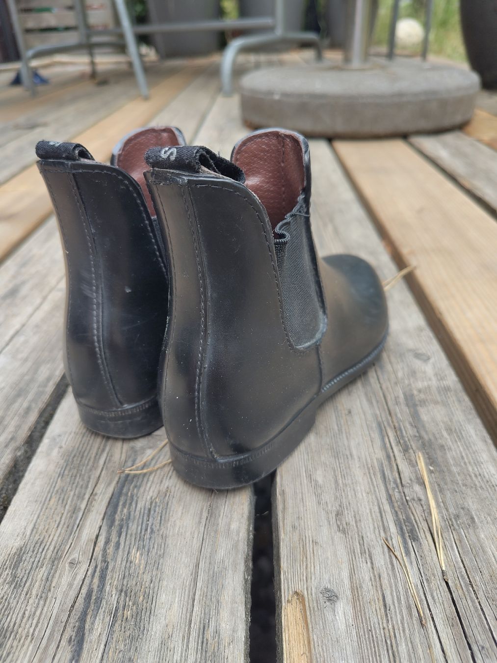 Scarpe per ragazzi: Reitstiefel Steeds schwarz Grösse 31 – Usato da Wabern venduto da c.trachsel 1