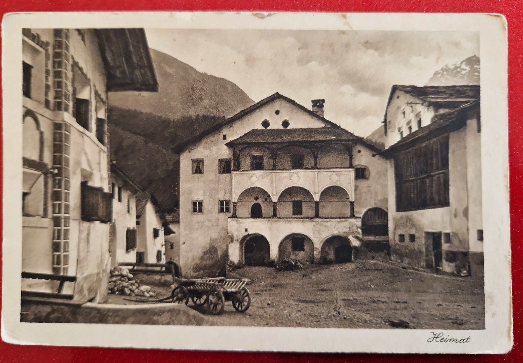 Cartoline postali: Mischol Schiers - Heimat 1947 – Usato da Melchnau venduto da Fishel