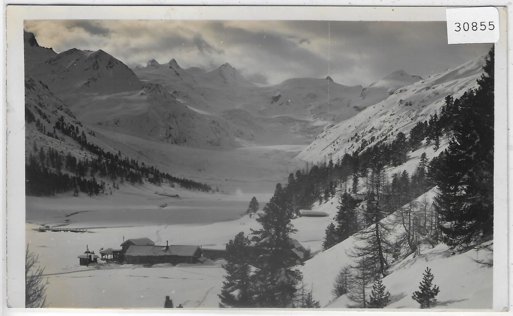 Cartoline postali: Im Rosegtal im Winter – Usato da Ettingen venduto da Kartenplanet