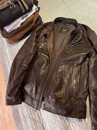 Lederjacke Lammnappa Nappaleder Lammleder Strellson 54