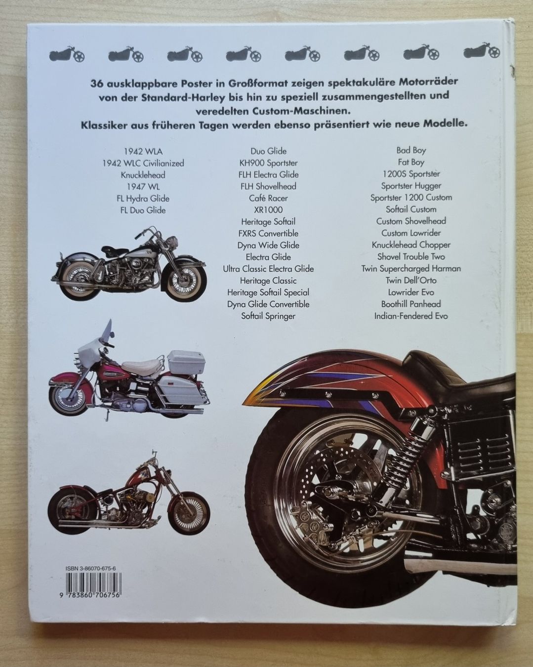 Libri: Posterbuch Harley Davidson – Usato da Schwerzenbach venduto da Plateman 1