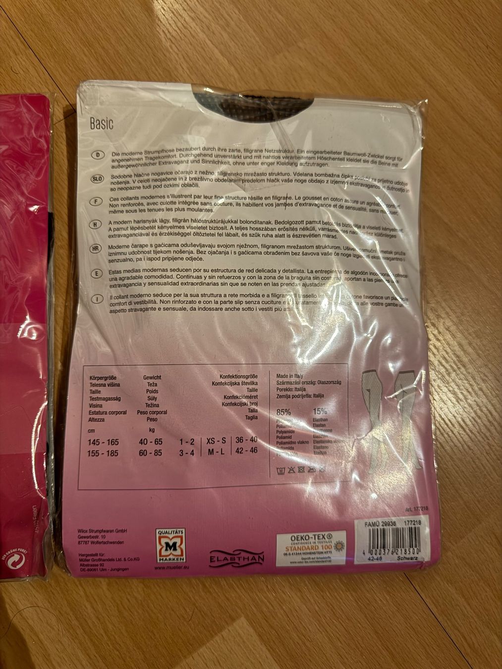 Strümpfe & Strumpfhosen: 2 Paar halterlose Netzstrümpfe Gr. L schwarz – Gebraucht aus Grosswangen von shoes.bags.and.co 4