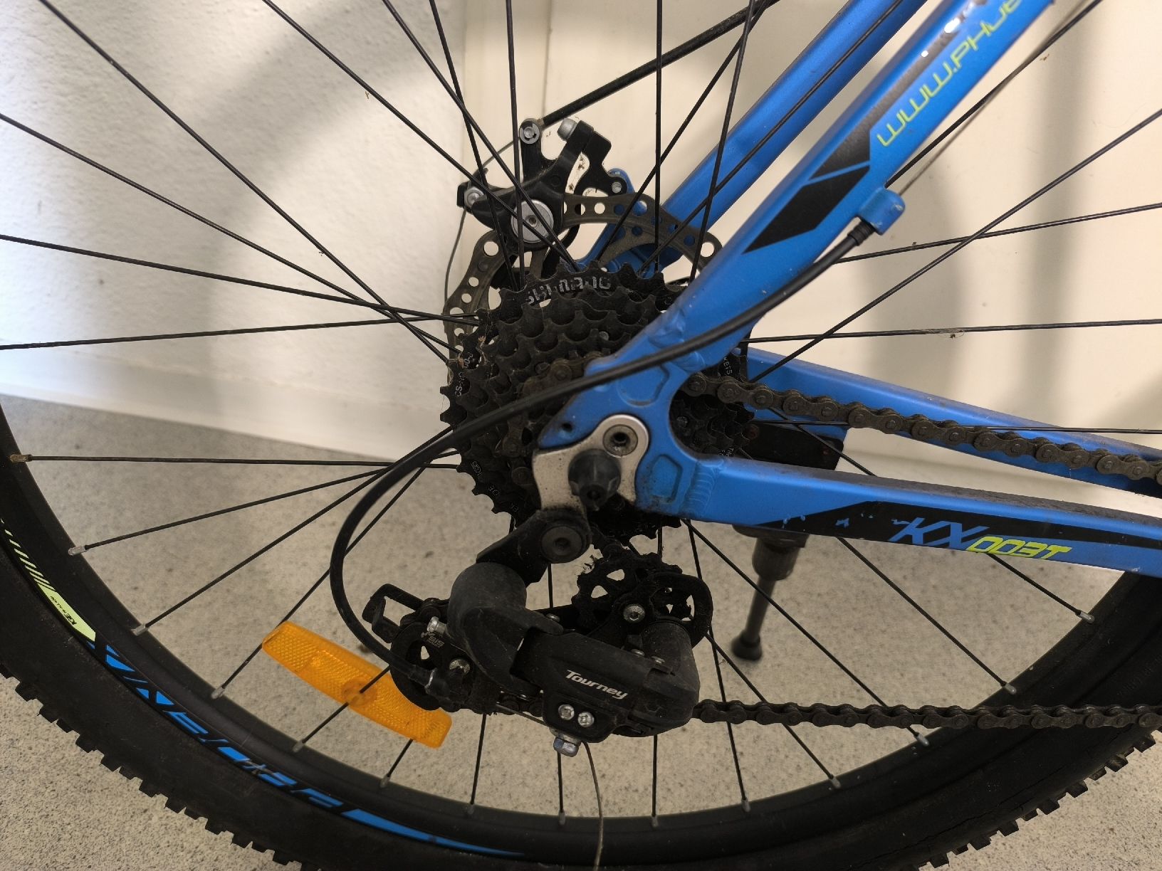 Phoenix Velos: Phoenix Mountain Bike Blue 24 Speed  – Defekt aus Zürich von 5Gorsk 6