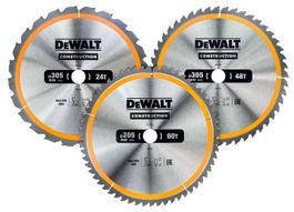 DeWalt Kreissaegeblatt-Set 3-tlg.