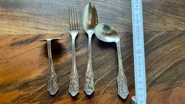 Kinderbesteck-Set Silber, Märchenmotiv, , 4-teilig