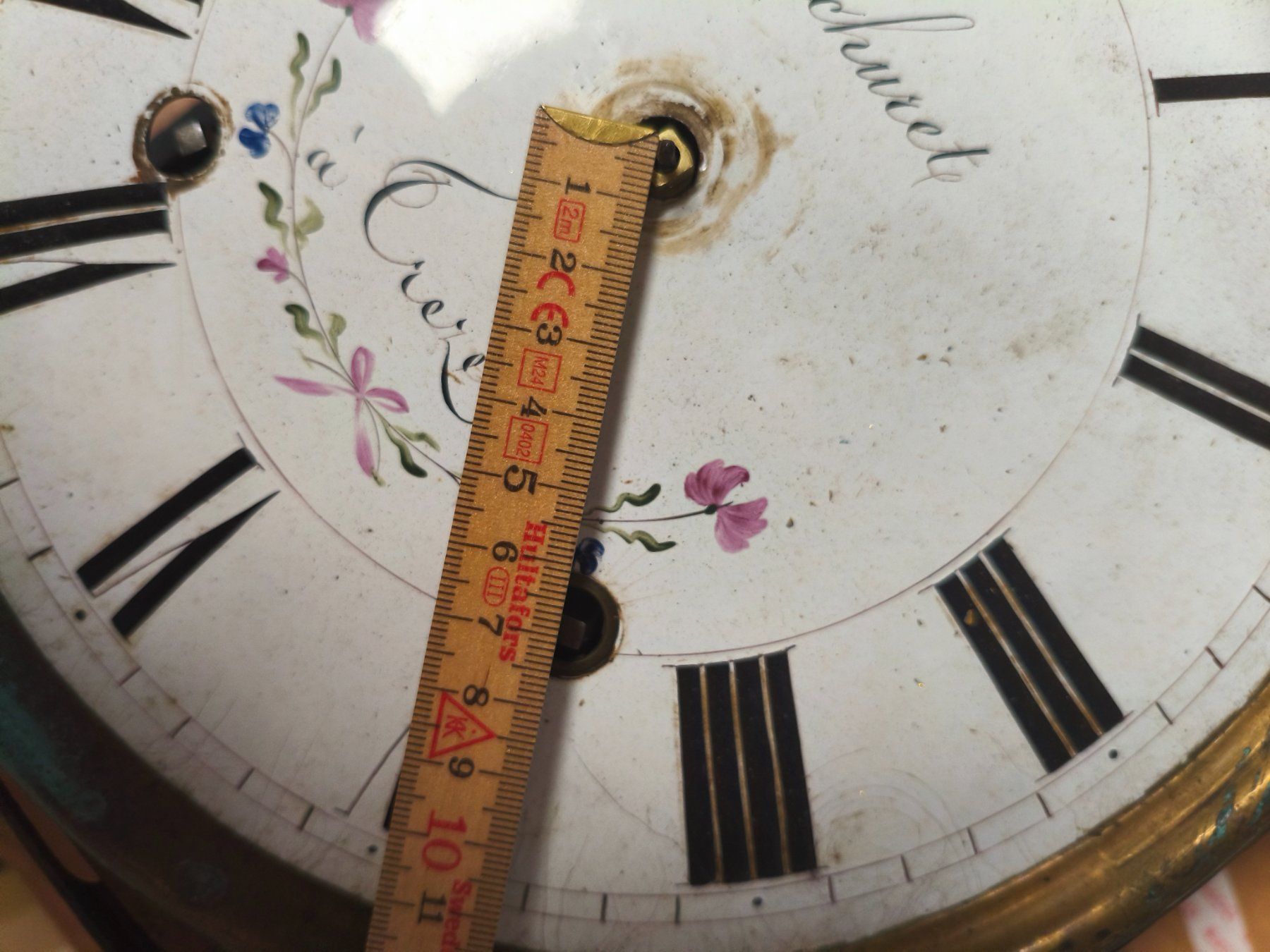 Orologi da terra & Orologi da parete: Comtoise Uhrwerk im Fund Zustand – Difettoso da Würenlingen venduto da A.ST.W. 9
