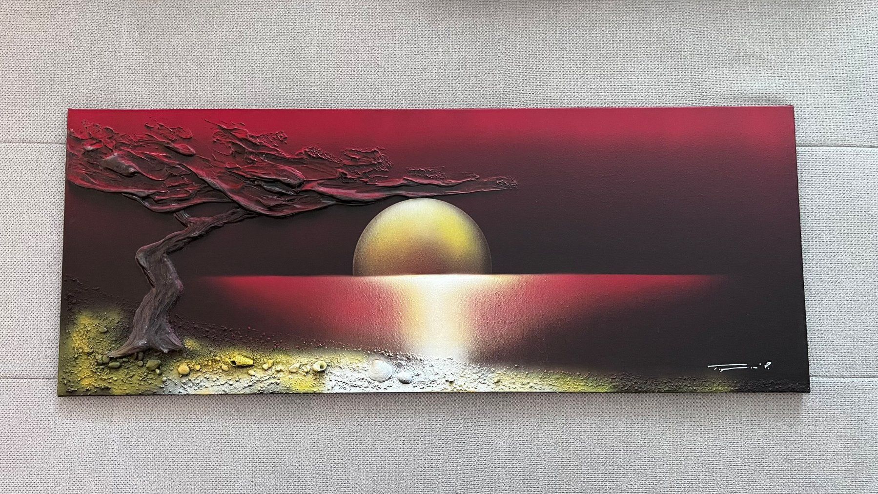 Dipinti: Sonnenuntergang Gemälde – Usato da Zürich venduto da Mariu5