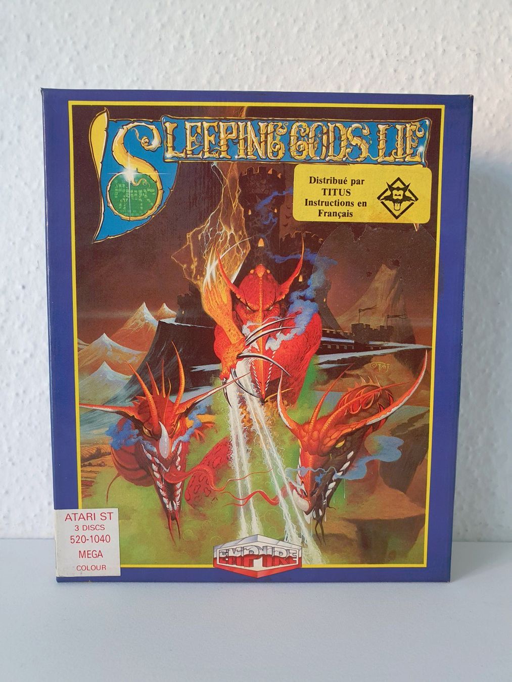 Atari Spiele: Atari ST Sleeping Gods Lie (1989) Semi Big Box – Gebraucht aus Greifensee von perfectioN88 1