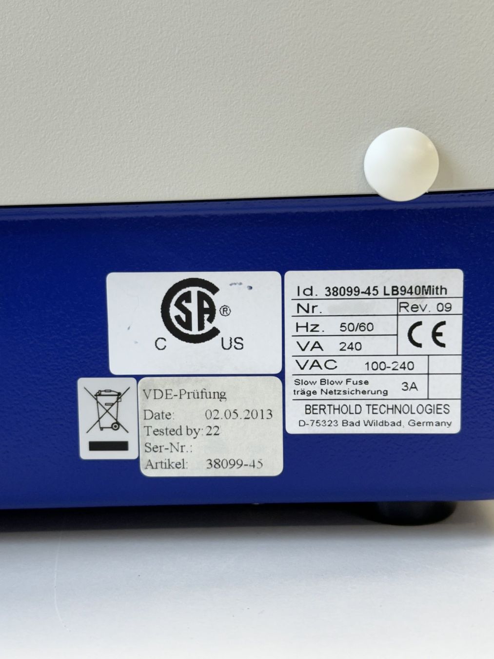Accessori da laboratorio: Berthold Technologies Mithras LB 940 – Usato da Niederdorf venduto da LeptonAG_Labor 7