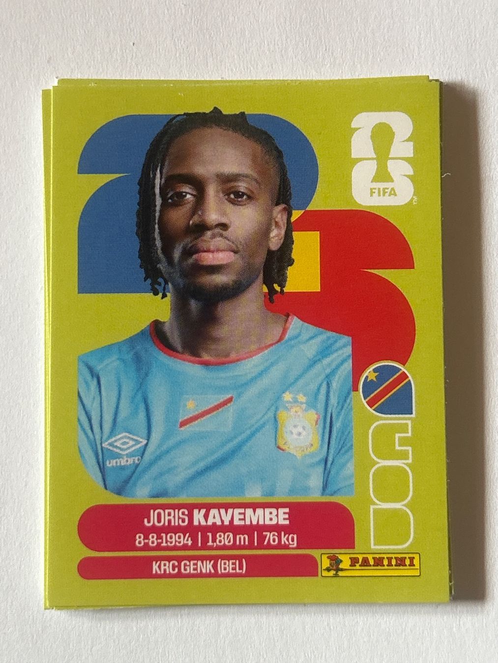 Panini Sammelbilder & Trading cards: Panini WM 2026 Sticker - Kayembe COD 7 – Neu (gemäss Beschreibung) aus Troistorrents von sim_d75d