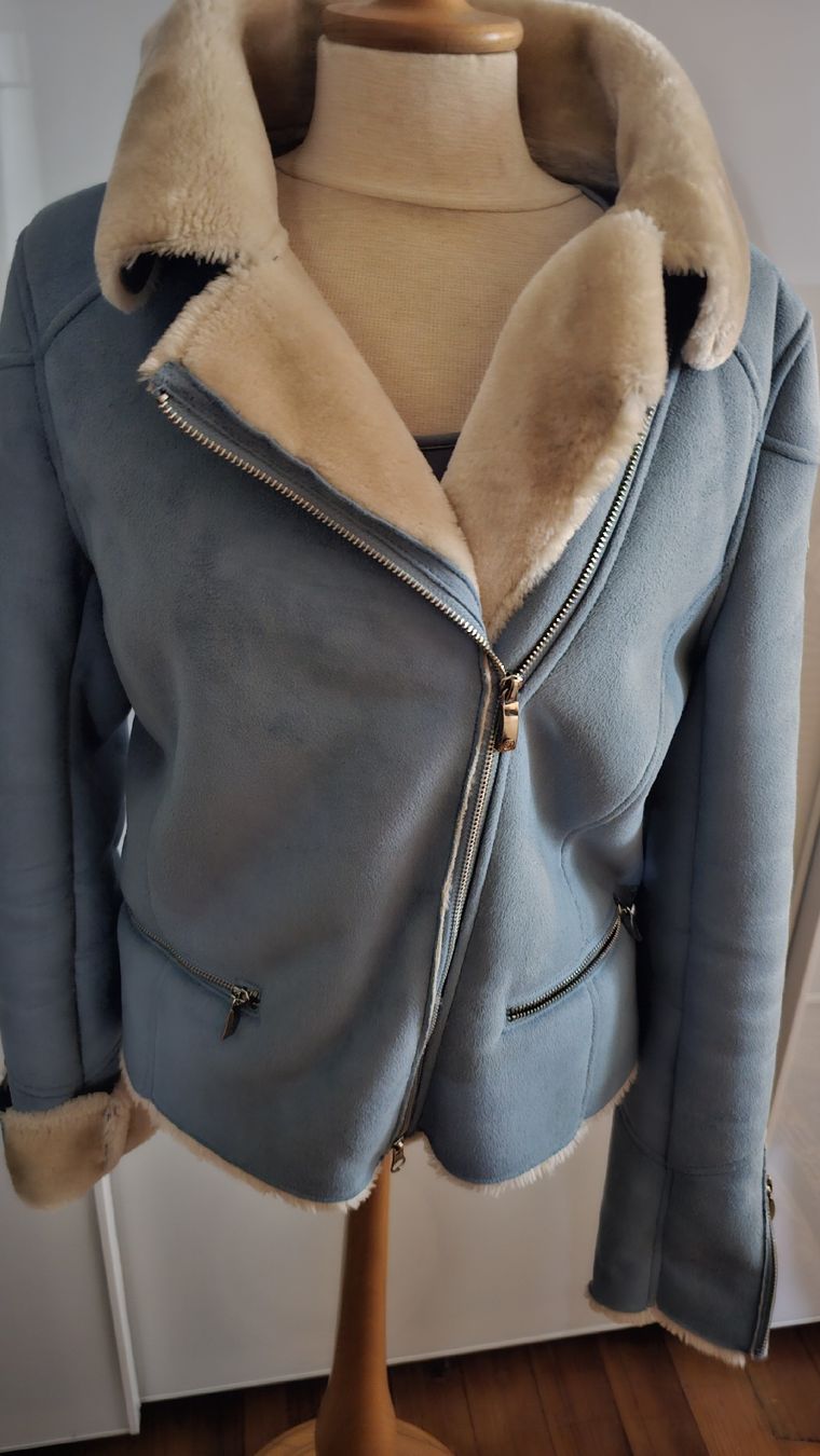 Armani Giacche: Armani Jeans Wildleder Lammfell-Jacke – Nuovo (secondo la descrizione) da Olten venduto da Magnum2001