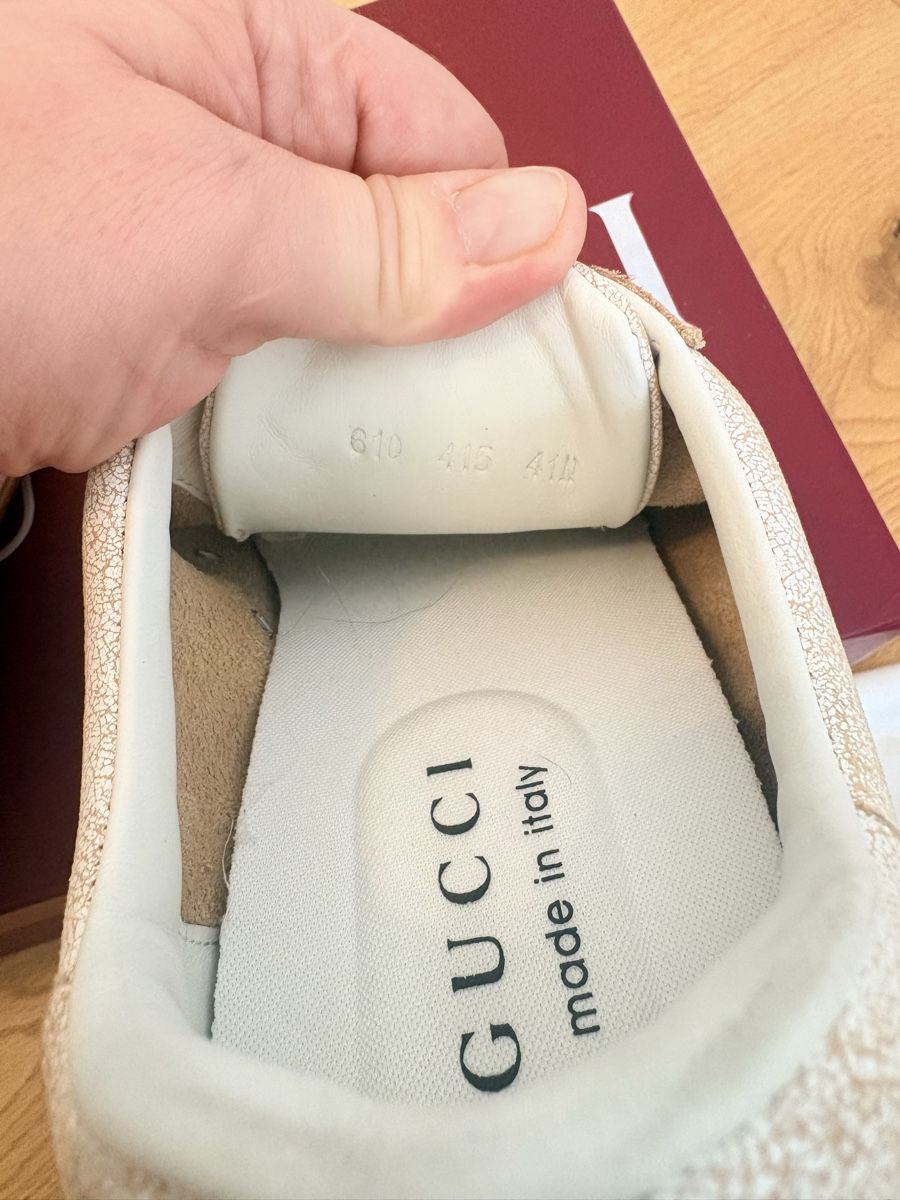 Gucci Scarpe da uomo: Gucci Sneaker weiss Grösse 41 – Usato da Ramlinsburg venduto da moma02 5