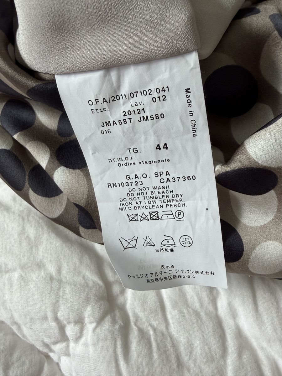 Armani Vestiti: Armani Seidenkleid Gr 38 – Usato da Triesen venduto da Mond_und_Sterne04 3