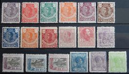 Spanien Guinea ex. Kat. 40-116 * 1914/24