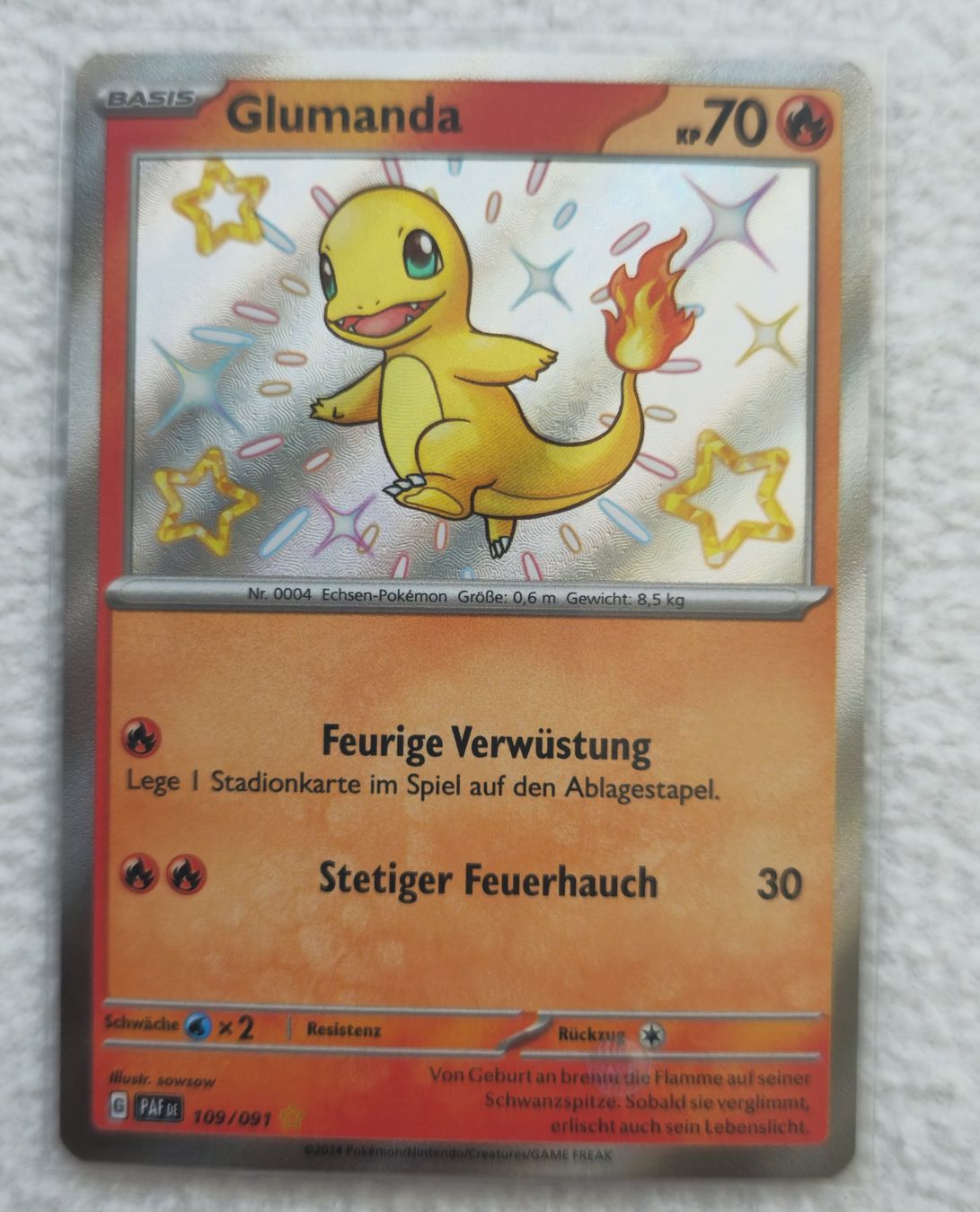 Pokémon Cartes à collectionner: Glumanda - 109/091 DE – Neuf (Voir description) à Zürich par Enver90