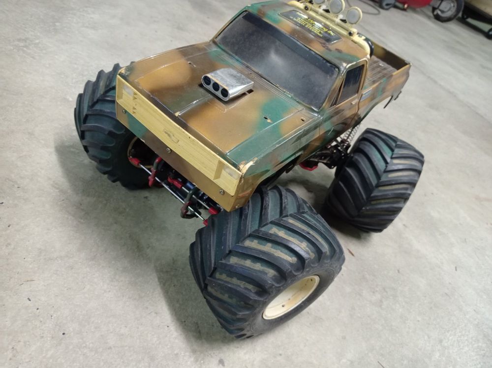 Kit telaio personalizzato in alluminio per Tamiya Super ClodBuster
