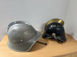 Feuerwehr Antike Helme 