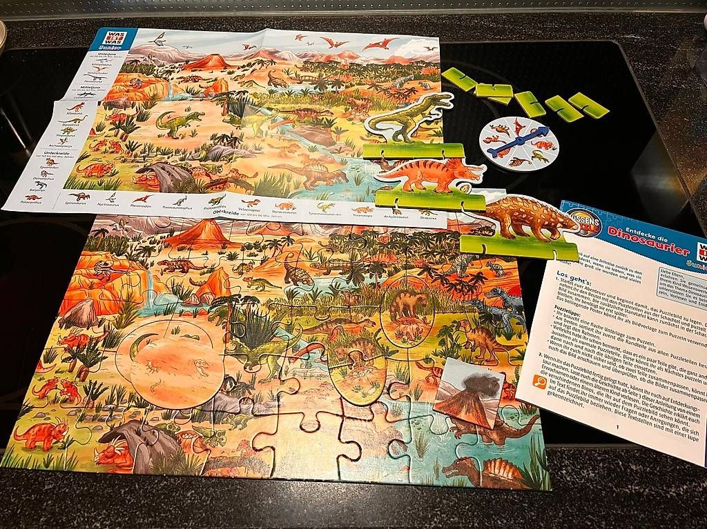 Kosmos Puzzles: Was ist was, Dino Puzzle – Gebraucht aus Untereggen von atombesen007 1