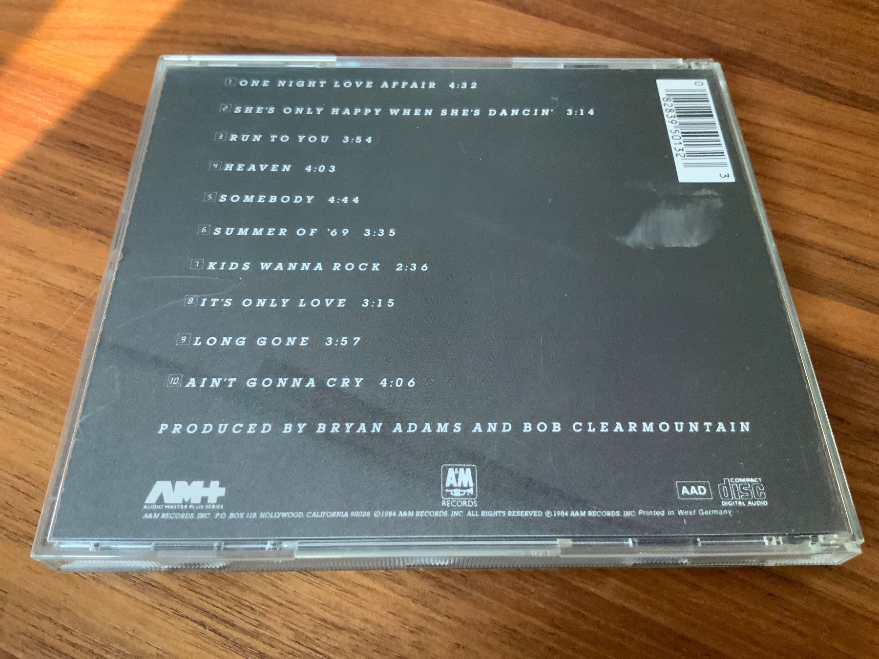CDs: Bryan Adams Reckless – Gebraucht aus Häusernmoos von BarBer_1 1