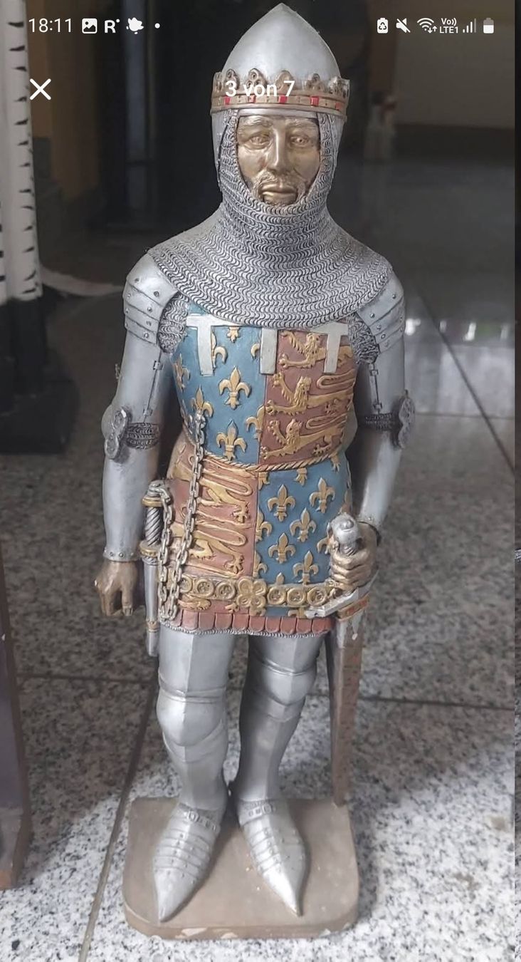 Statuette: Ritter Figur Marcus Design England – Usato da Liestal venduto da swary007