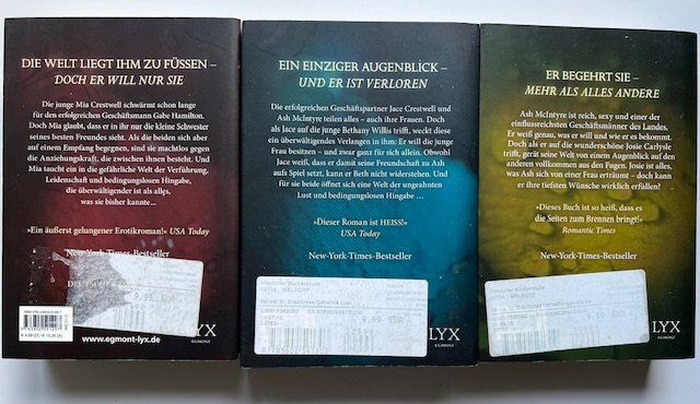 Bücher: Breathless 1-3 von Maya Banks – Gebraucht aus Zürich von popcorn67 1