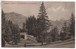 MONTANA s. Sierre - Le Bietschhorn (pris du Golf)