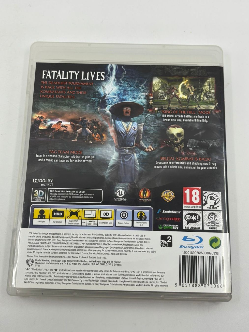 Giochi: Mortal Kombat (PS3) – Usato da Herisau venduto da Seyashop1 2