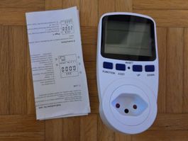 Stromkostenmessgerät mit LCD Anzeige