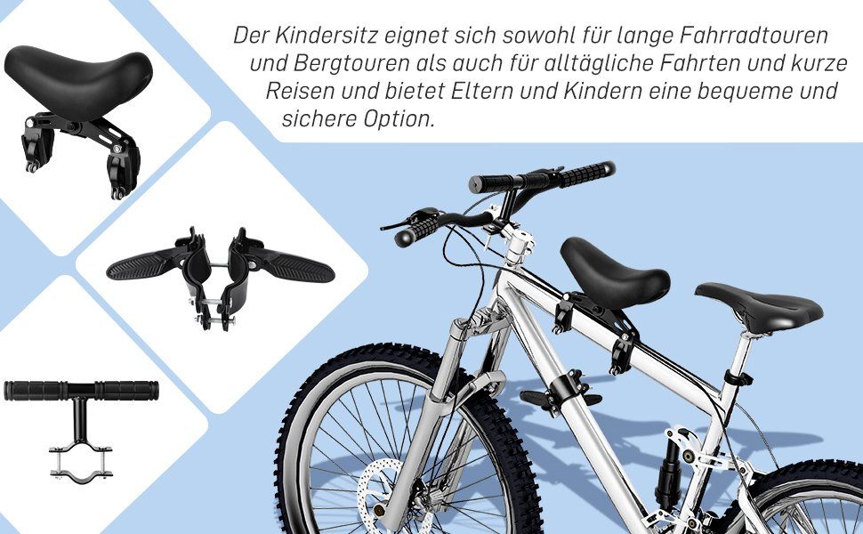 Pezzi di ricambio: Kinder-Fahrradsitz mit Lenkerbefestigung – Nuovo e nell'imballaggio originale da Geneve venduto da Titi2008 6