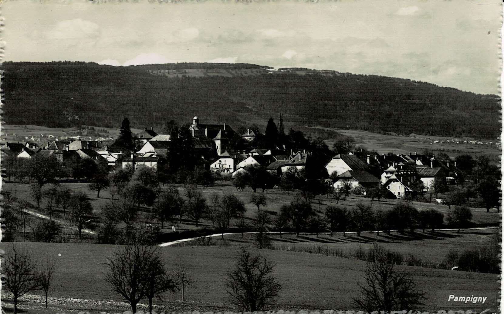 Ansichtskarten: PAMPIGNY VD ca 1940! – Neu (gemäss Beschreibung) aus Hergiswil NW von Kartenfrau
