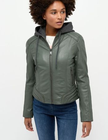 MUSTANG Lederjacke Gr. XS (17434)