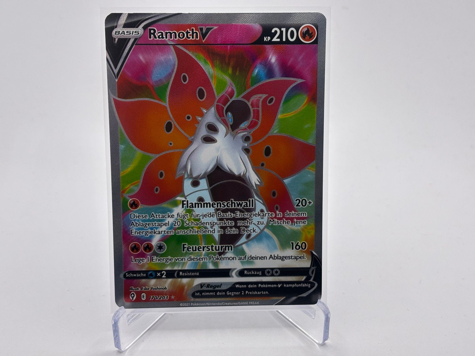 Pokémon Carte collezionabili: Drachenwandel - Ramoth V  (EVS 170) - DE – Nuovo (secondo la descrizione) da Allschwil venduto da Bullach