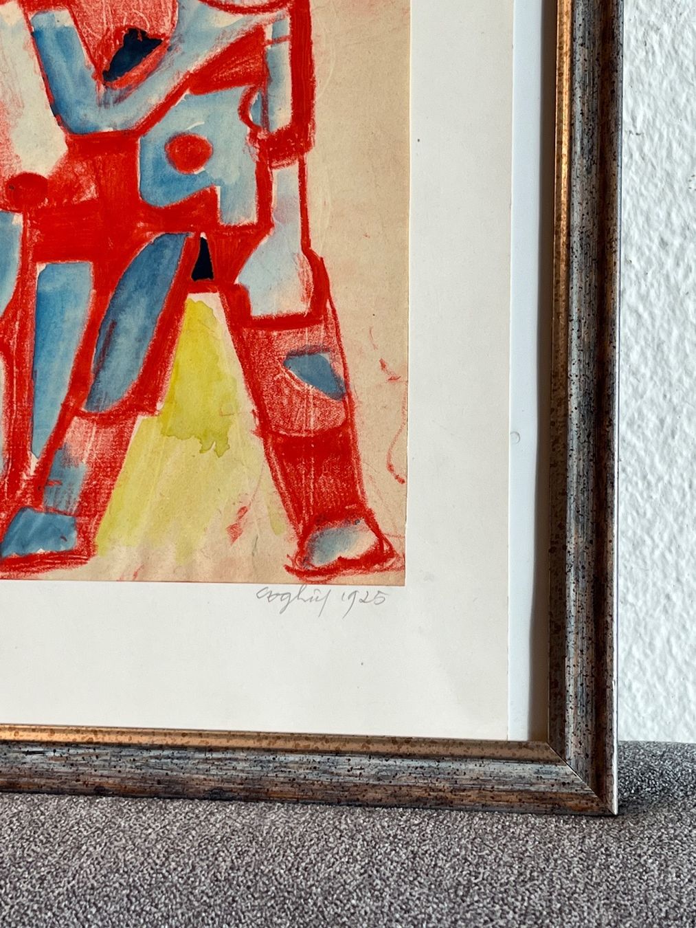 Dipinti: COGHUF - 1925 originelle  Ölpastell – Usato da Basel venduto da PAUL_ART 6