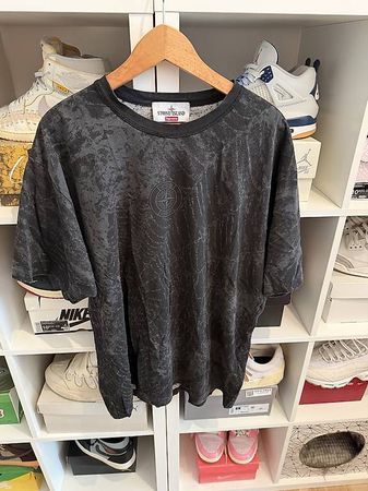 T-shirt supreme X Stone Island L 