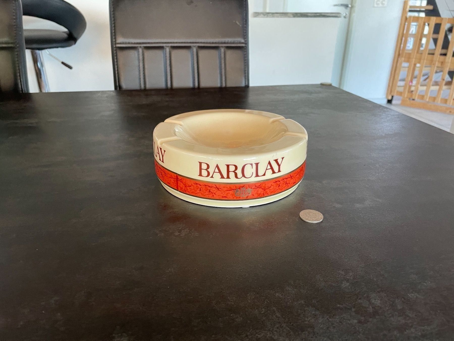 Portacenere: Grand Cendrier Barcley en Céramique – Usato da Vallamand venduto da Bricbracbroc82