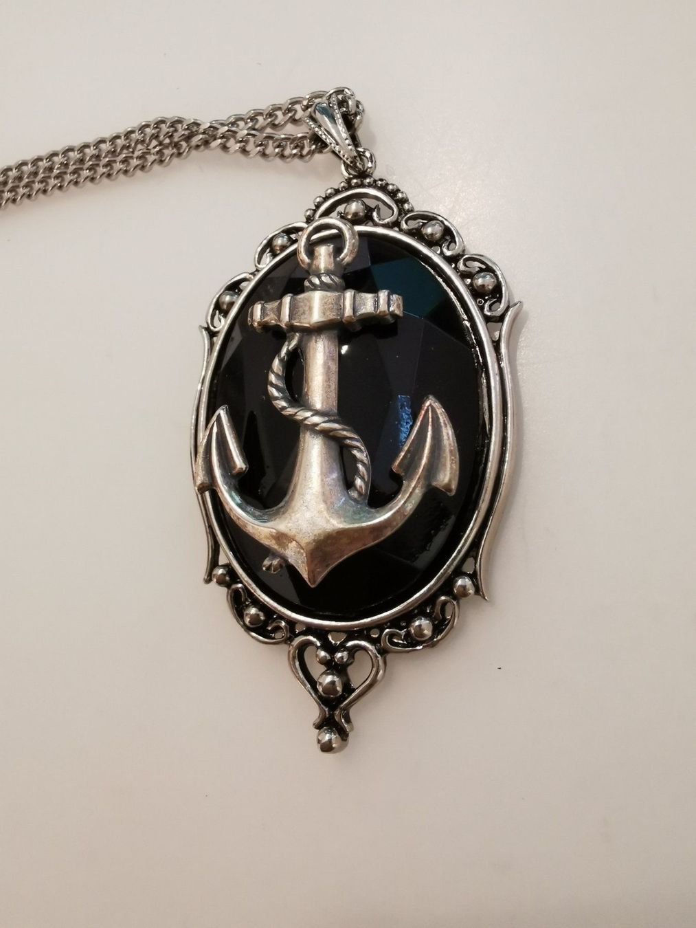 Catenine: Halskette Sailor Anker schwarz / silber – Nuovo e nell'imballaggio originale da Fischbach-Göslikon venduto da PitBullDoll 1
