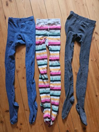 3 Strumpfhosen 134/140