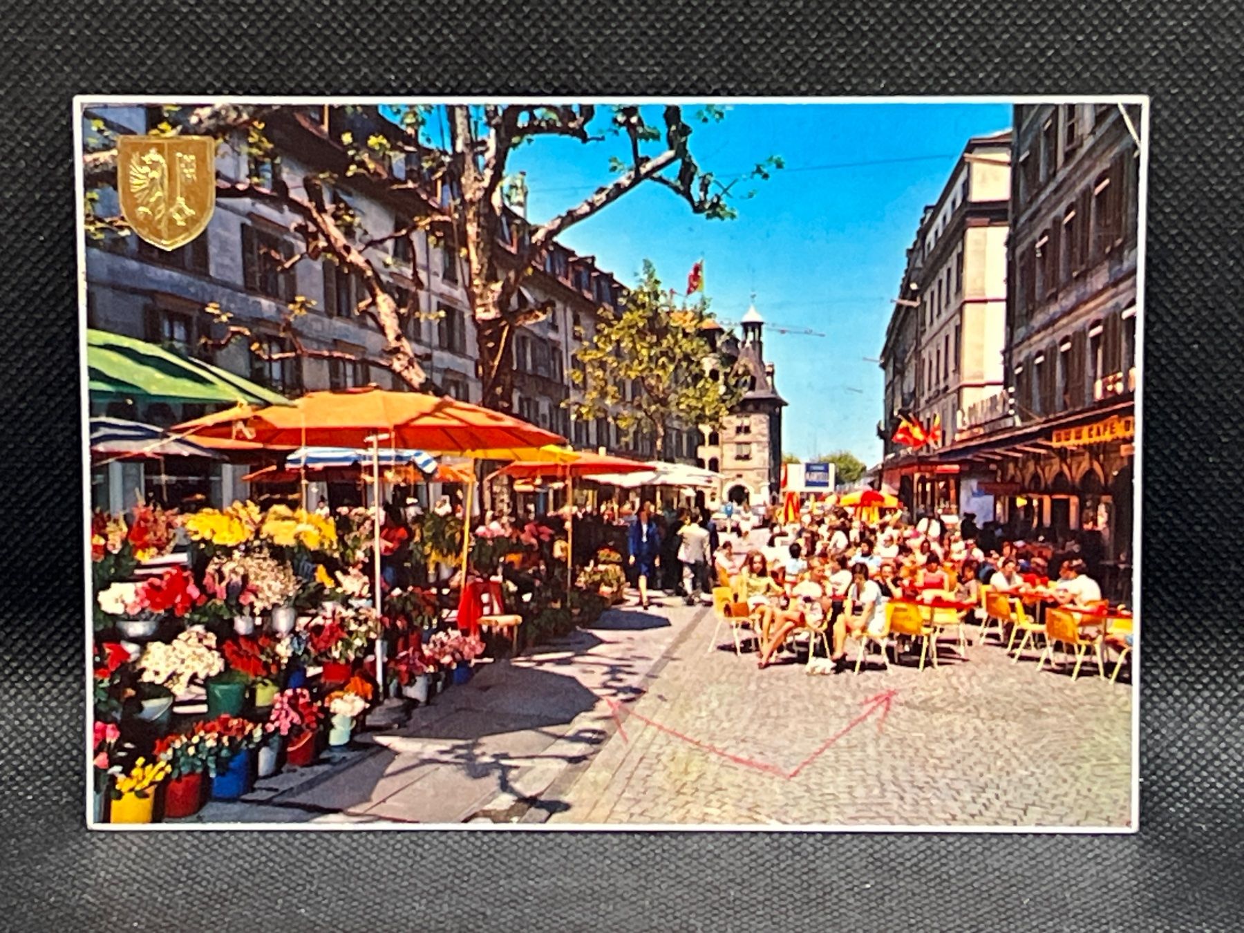 Ansichtskarten: Genève - La Place du Molard – Gebraucht aus Widnau von Brusi9