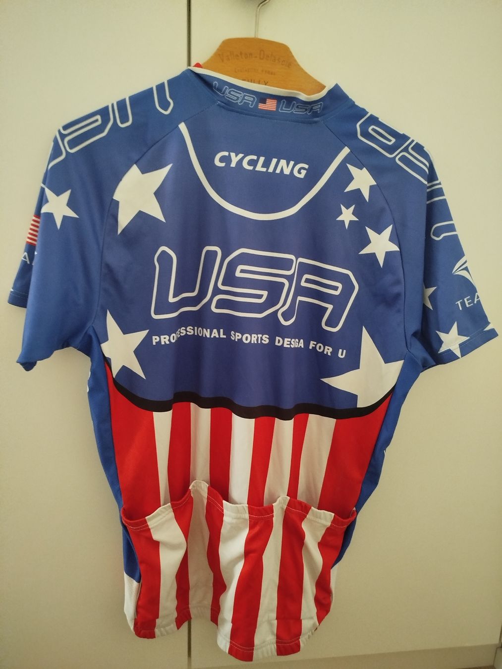 Maillots de corps & Pantalons: maillot cyclisme USA – D'occasion à Genève par Octo-puces 1