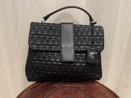 Tasche MARCCAIN schwarz Leder guter Zustand