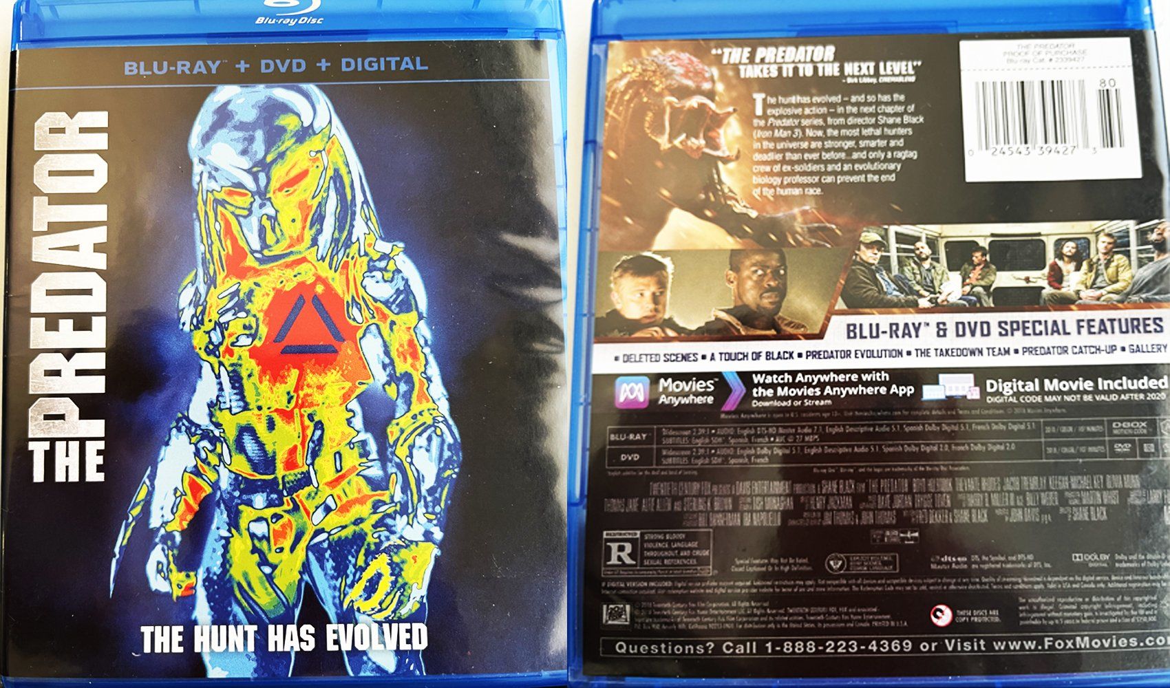 Alle DVDs: Blu-Ray THe Predator – Gebraucht aus Satigny von carbone888